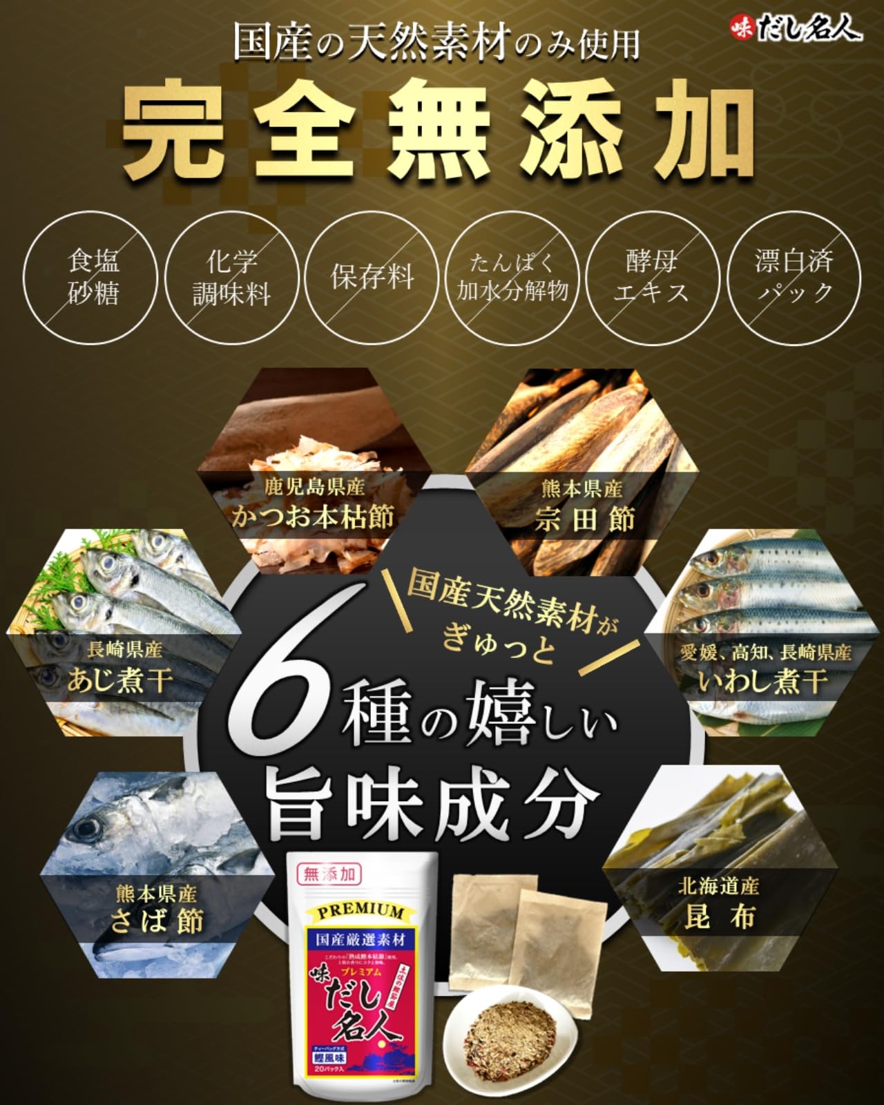 味だし名人 プレミアム鰹風味だしパック 200gの商品画像3