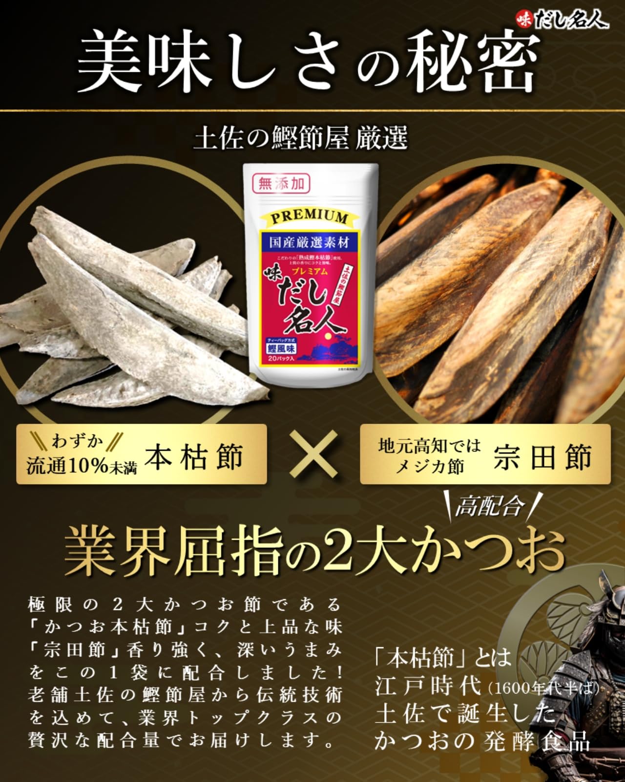 味だし名人 プレミアム鰹風味だしパック 200gの商品画像7