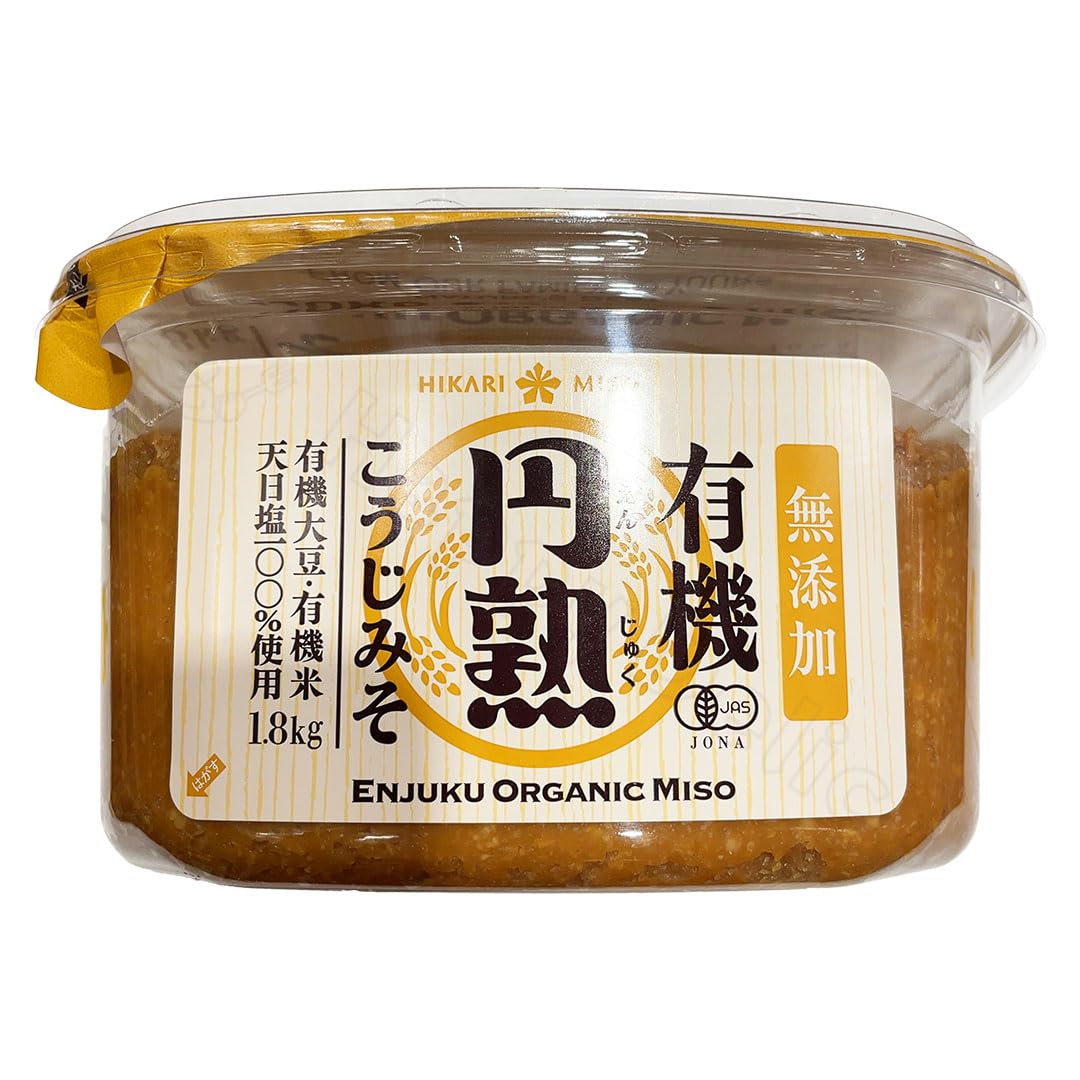 ひかり味噌 有機円熟こうじみそ 1.8kgの商品画像3