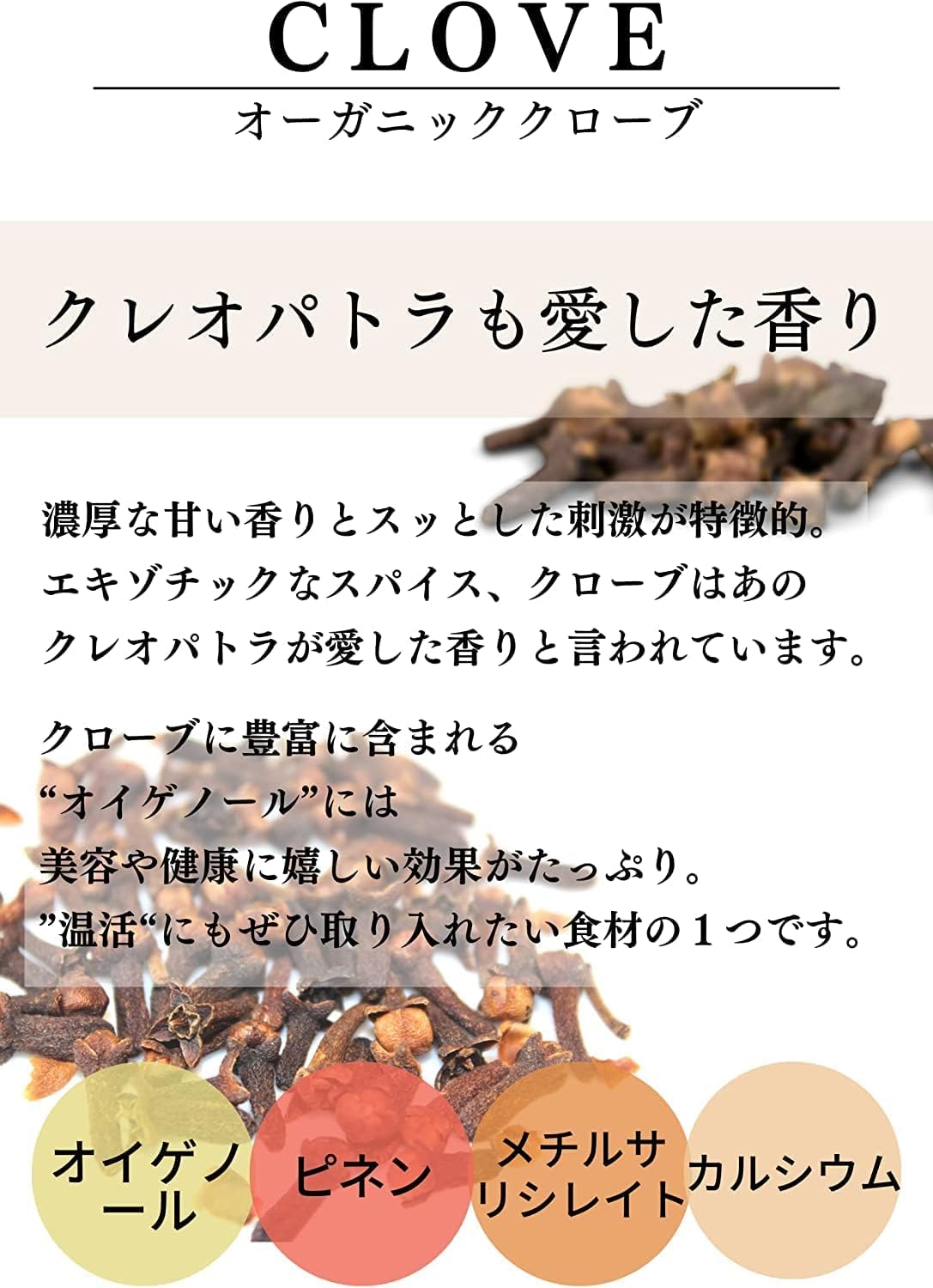 鎌倉香辛料 クローブパウダー 40gの商品画像2
