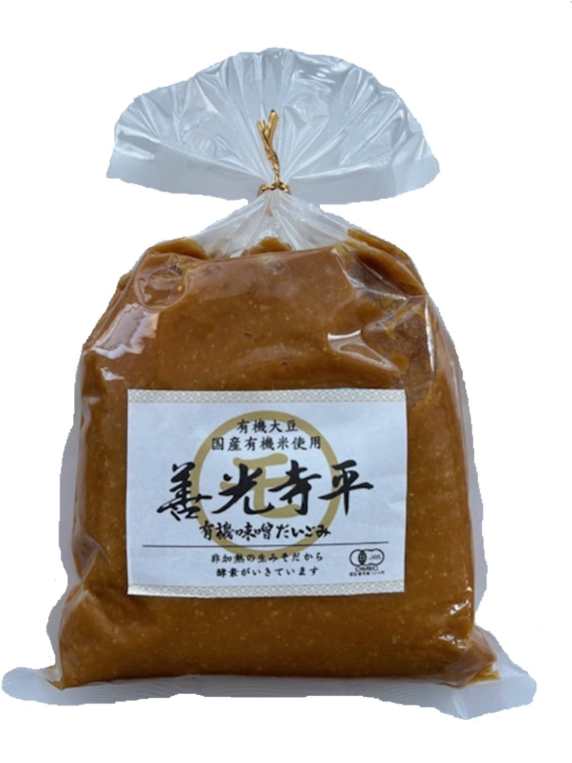 マルモ青木味噌醤油醸造場 善光寺平 有機だいごみ 700g 信州味噌 長野県の商品画像（パッケージ）
