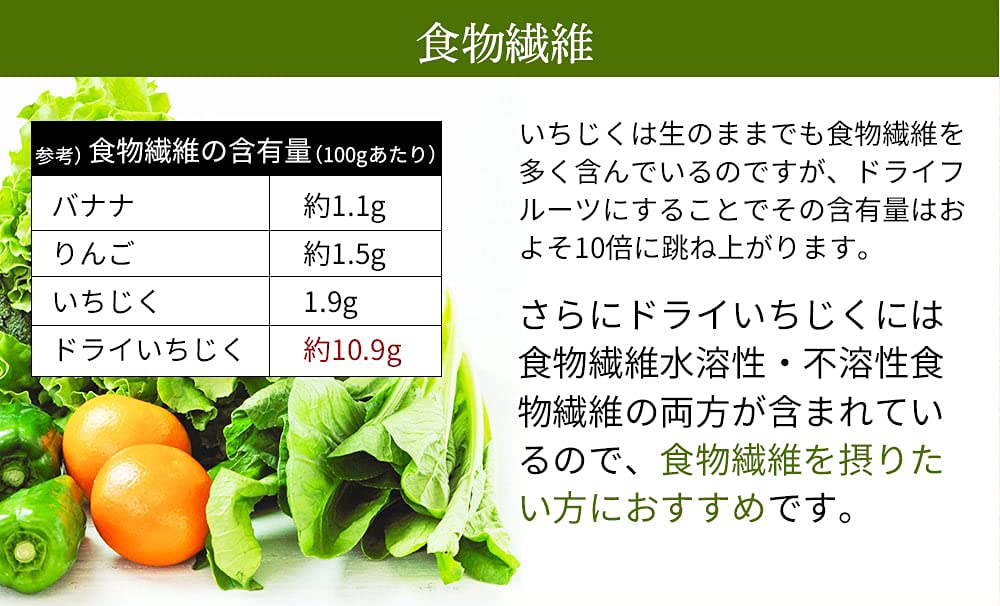 オーガライフ ドライいちじく 150gの商品画像3
