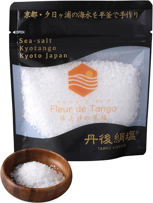 丹後絹塩 フルール・ド・タンゴ 100gの商品画像（パッケージ）