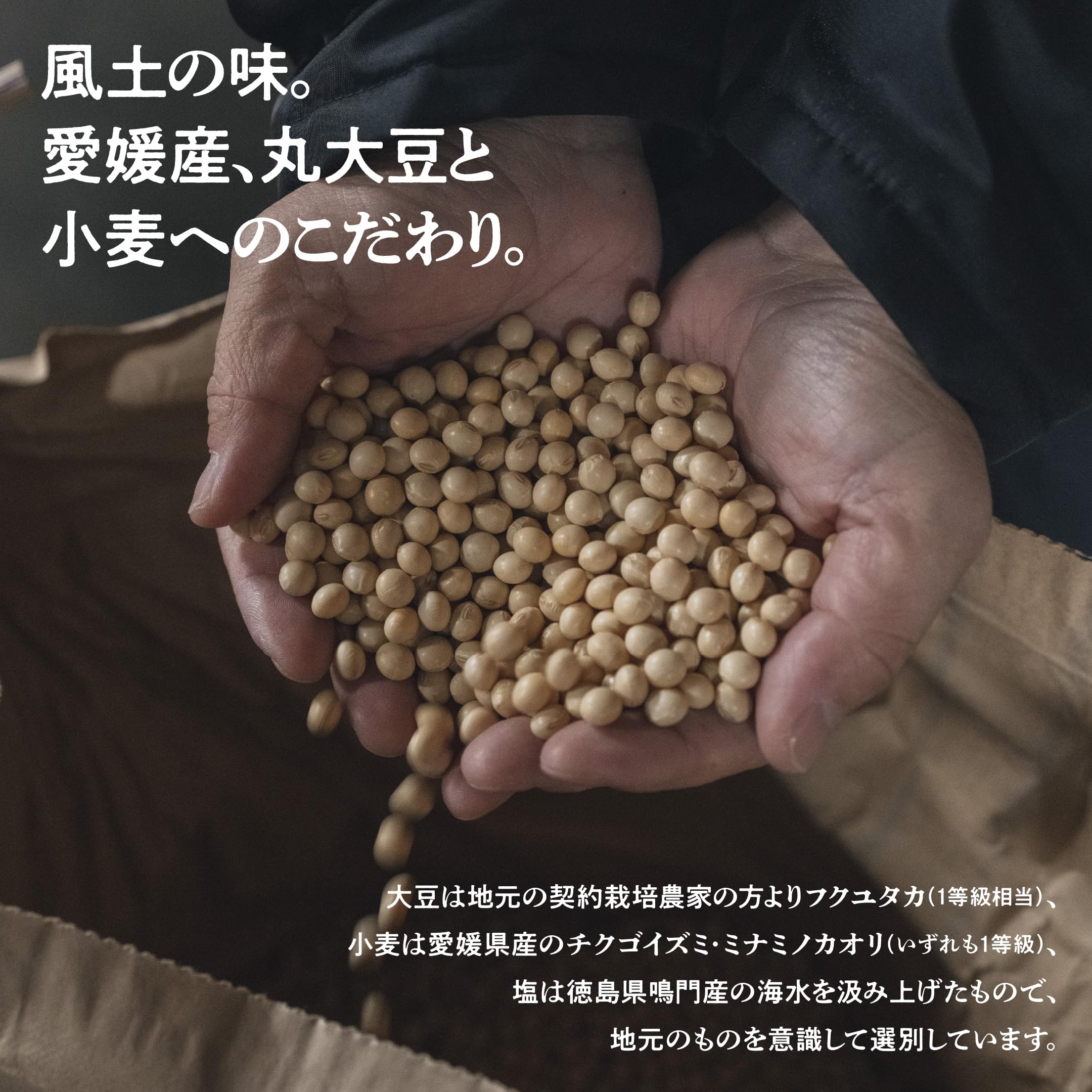 巽 天然醸造丸大豆醤油 濃口 300mlの商品画像2